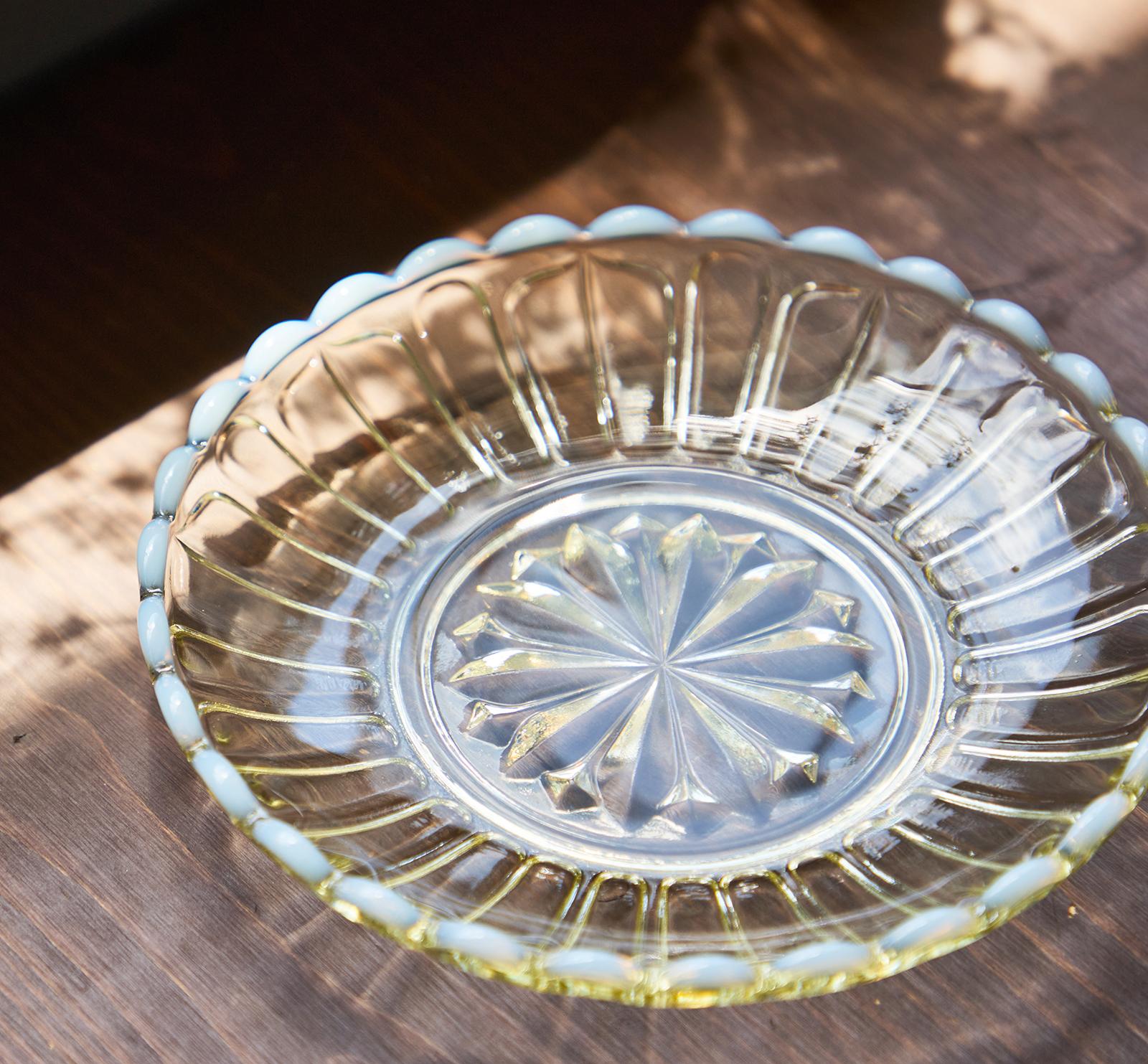 【antowa/廣田硝子】デザートトレー 2234-OA 古代色（T102052）